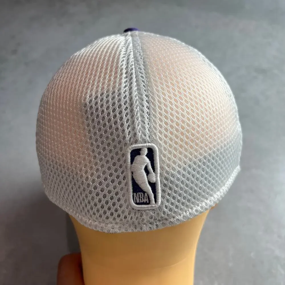 Phoenix Suns New Era Mesh Back 39Thirty Hat Size Medium-Large Purple Cap NWT